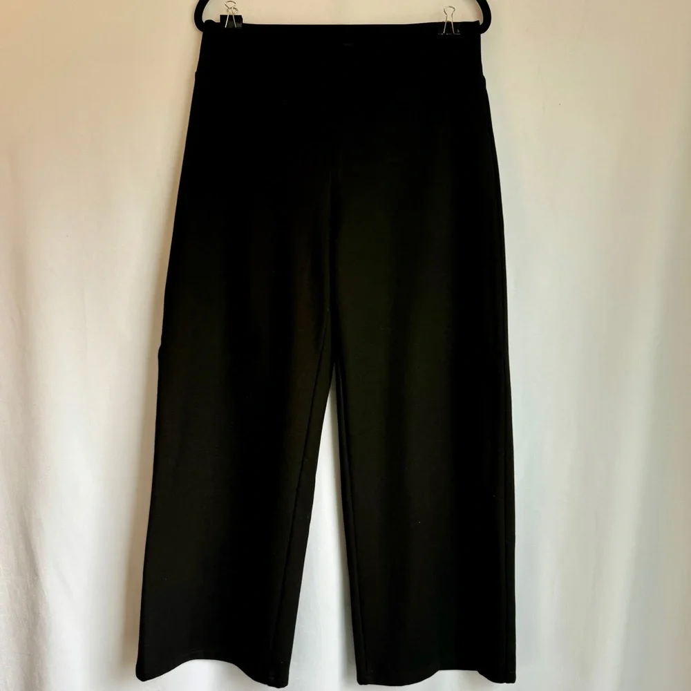 Eileen Fisher Flex Ponte Wide Leg Pant - Picture 7 of 7